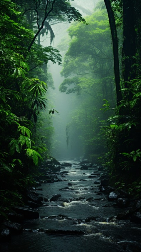 Green Nature Rainforest Aesthetic (228)