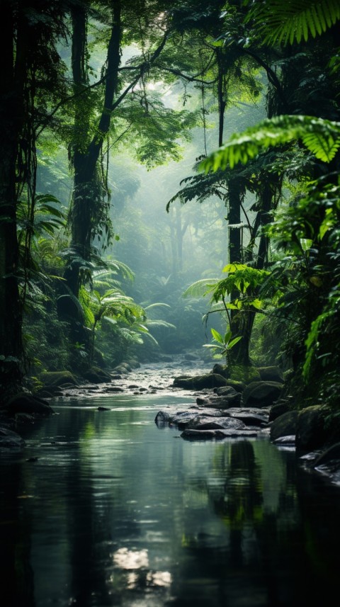 Green Nature Rainforest Aesthetic (210)