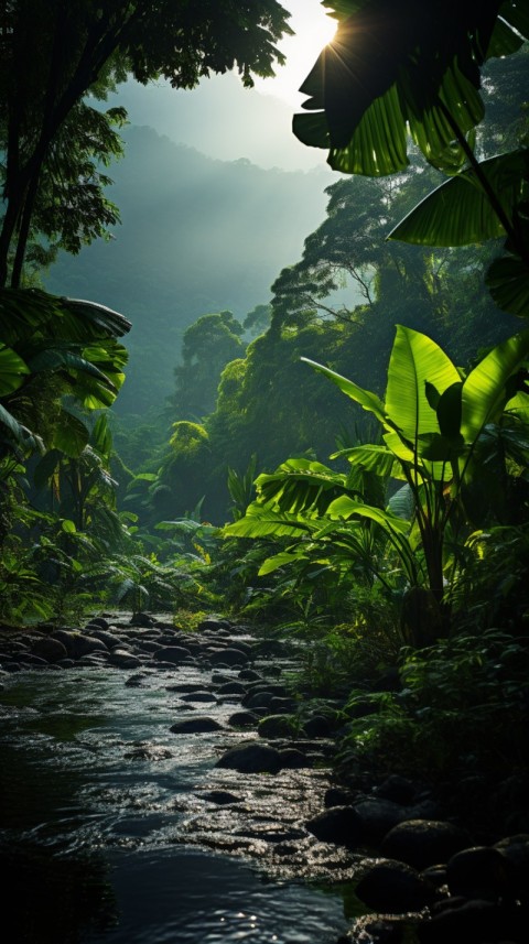 Green Nature Rainforest Aesthetic (212)