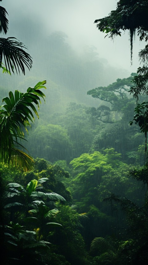 Green Nature Rainforest Aesthetic (233)