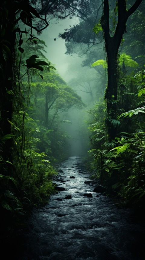 Green Nature Rainforest Aesthetic (227)