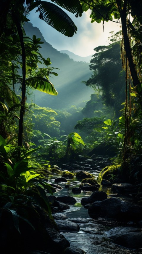 Green Nature Rainforest Aesthetic (202)