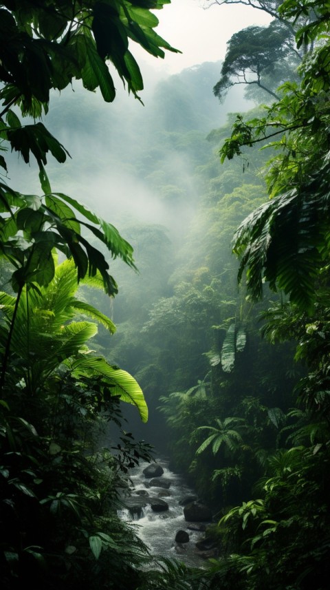 Green Nature Rainforest Aesthetic (282)