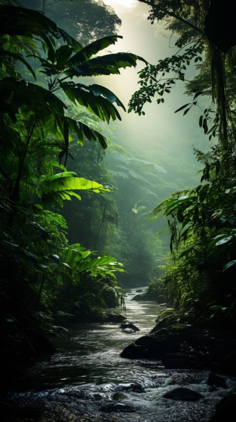 Green Nature Rainforest Aesthetic (262)