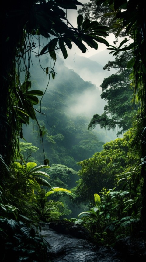 Green Nature Rainforest Aesthetic (275)