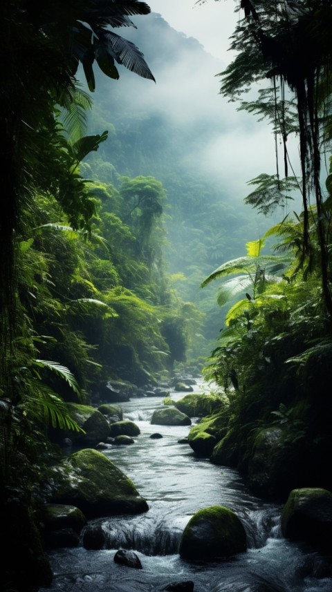 Green Nature Rainforest Aesthetic (281)