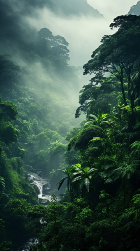 Green Nature Rainforest Aesthetic (257)