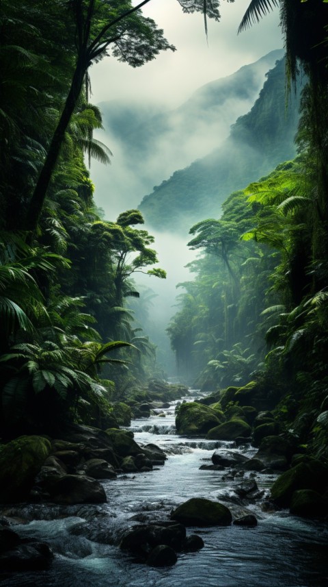 Green Nature Rainforest Aesthetic (271)