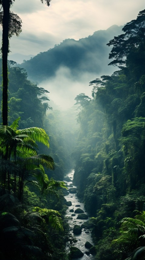 Green Nature Rainforest Aesthetic (329)