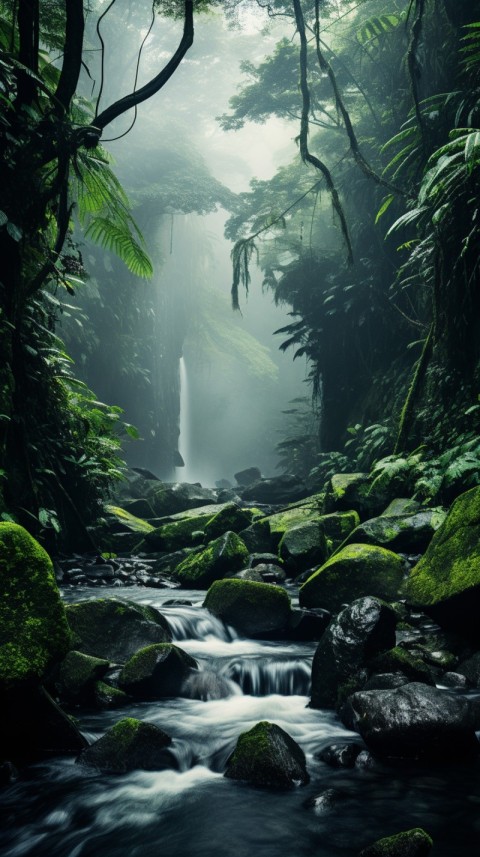 Green Nature Rainforest Aesthetic (316)
