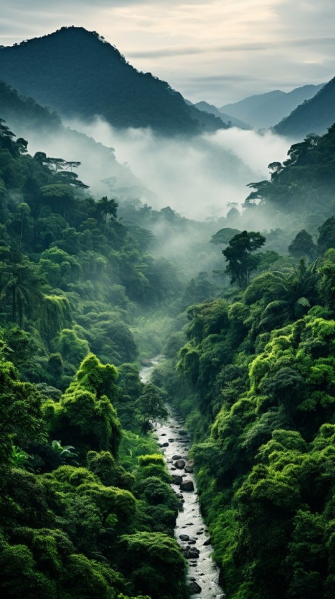 Green Nature Rainforest Aesthetic (331)