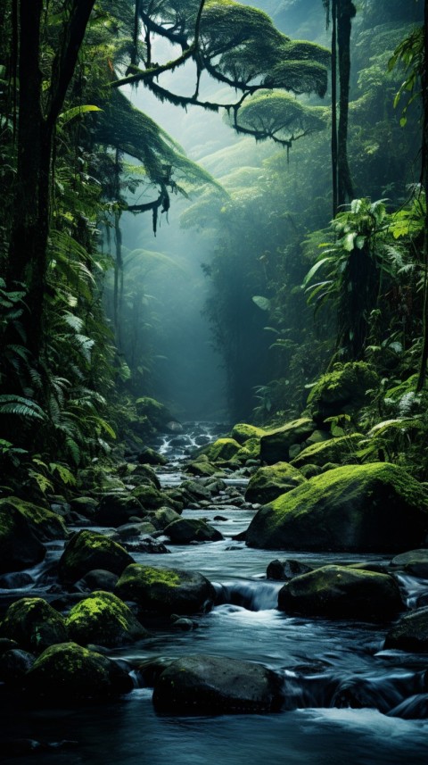 Green Nature Rainforest Aesthetic (319)