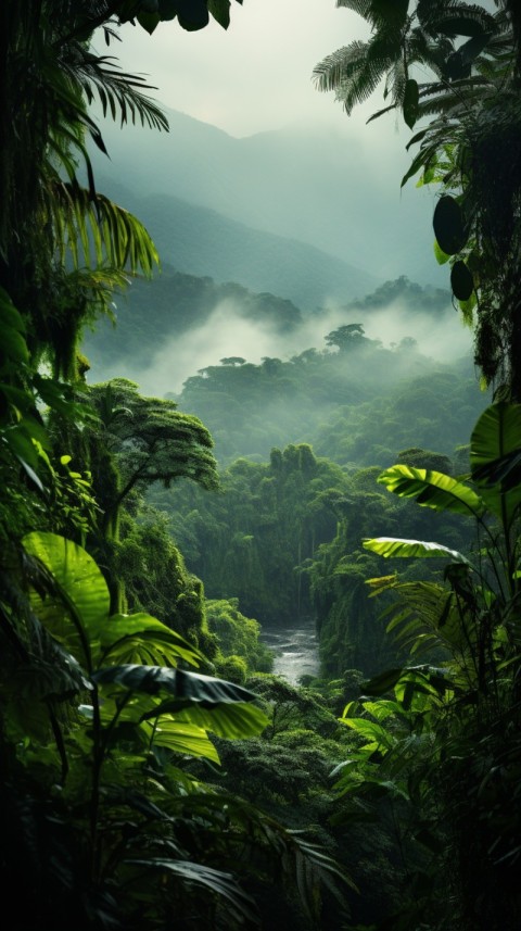 Green Nature Rainforest Aesthetic (332)