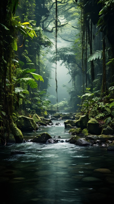 Green Nature Rainforest Aesthetic (360)