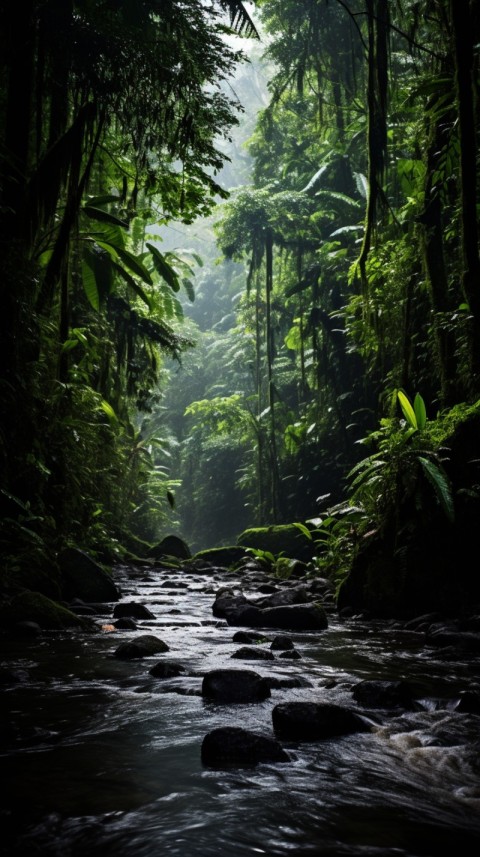 Green Nature Rainforest Aesthetic (366)
