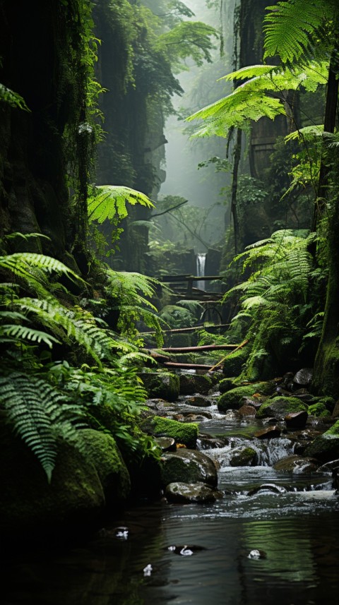 Green Nature Rainforest Aesthetic (394)