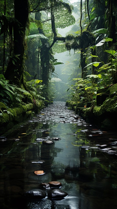Green Nature Rainforest Aesthetic (370)