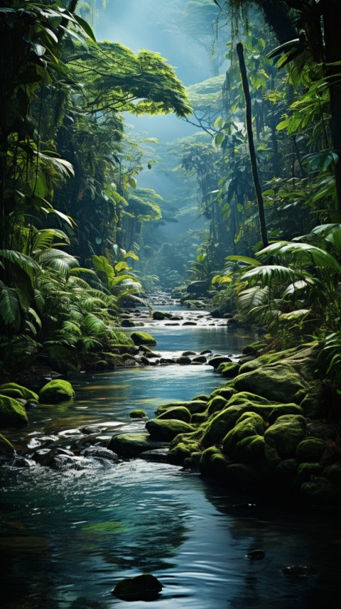 Green Nature Rainforest Aesthetic (372)