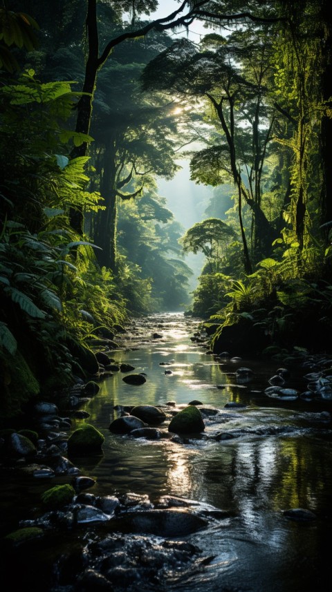 Green Nature Rainforest Aesthetic (386)
