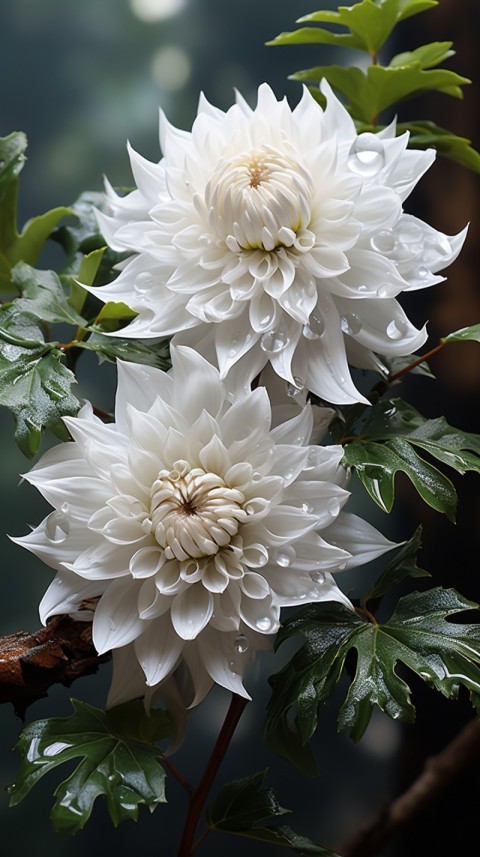 Beautiful White Calm Flower Aesthetics (14)