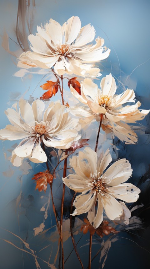 Beautiful White Calm Flower Aesthetics (4)