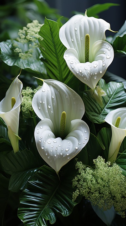 Beautiful White Calm Flower Aesthetics (13)