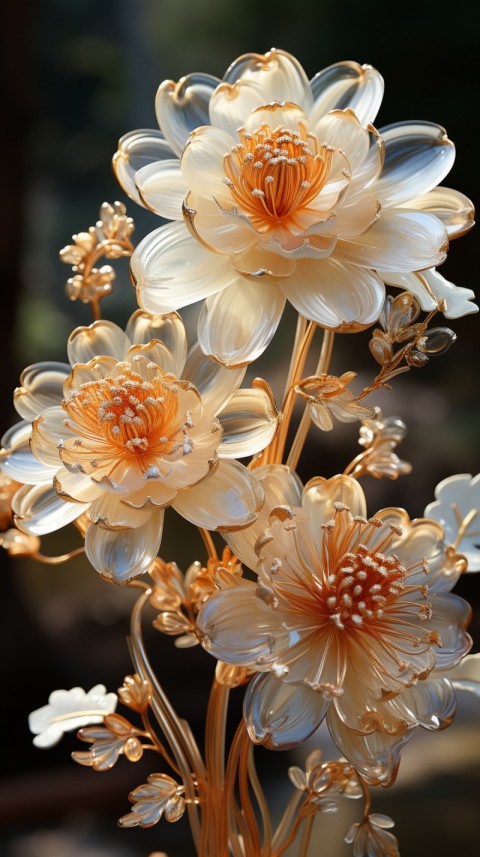 Beautiful White Calm Flower Aesthetics (43)