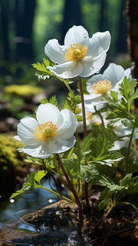 Beautiful White Calm Flower Aesthetics (54)