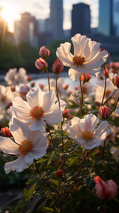 Beautiful White Calm Flower Aesthetics (128)