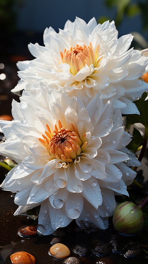Beautiful White Calm Flower Aesthetics (148)