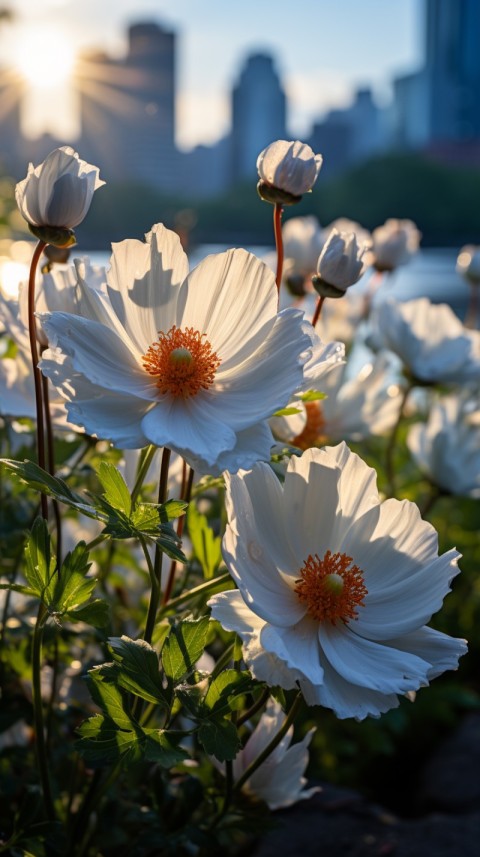 Beautiful White Calm Flower Aesthetics (129)