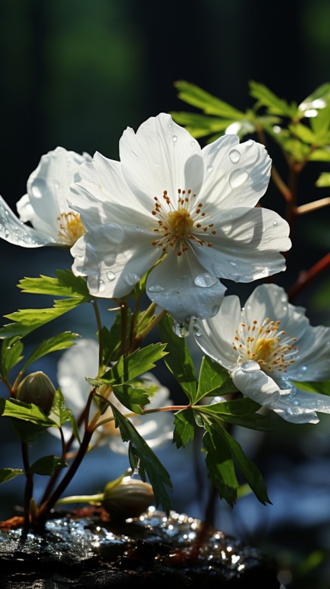 Beautiful White Calm Flower Aesthetics (121)