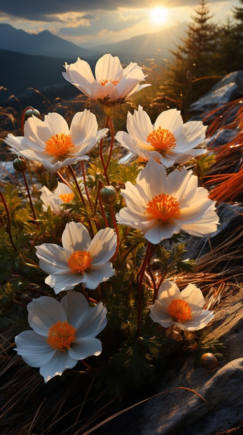 Beautiful White Calm Flower Aesthetics (173)