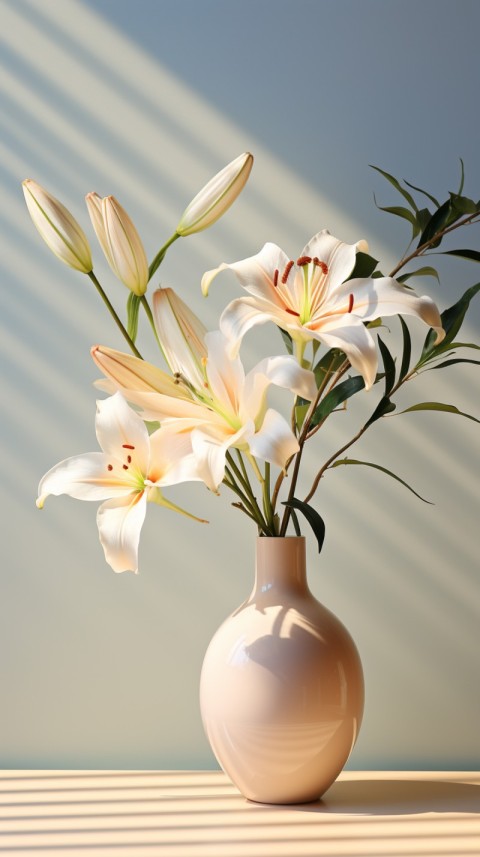 Beautiful White Calm Flower Aesthetics (259)