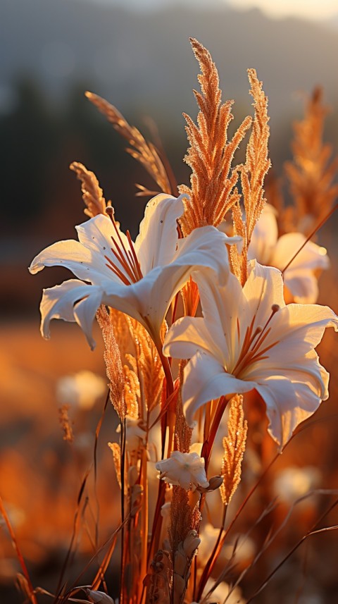 Beautiful White Calm Flower Aesthetics (288)