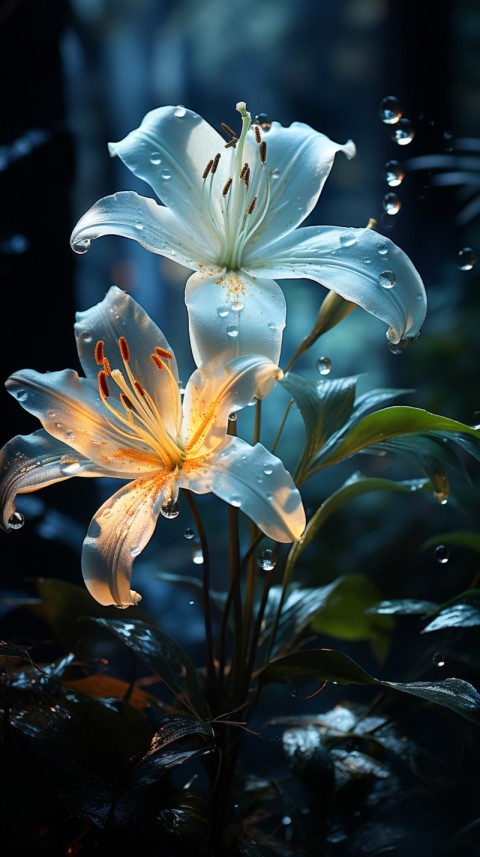 Beautiful White Calm Flower Aesthetics (272)