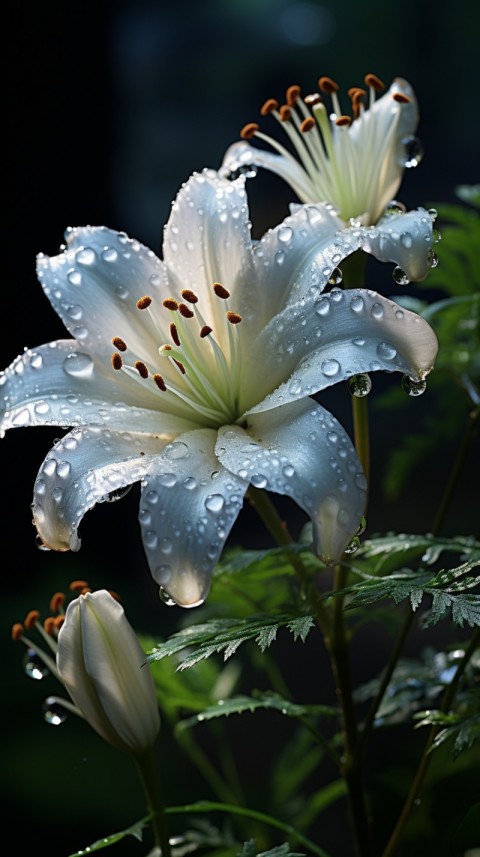 Beautiful White Calm Flower Aesthetics (264)