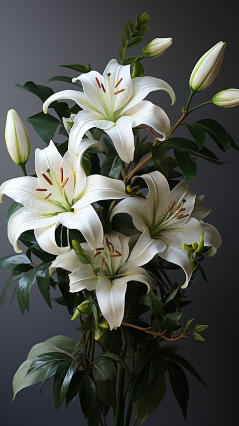 Beautiful White Calm Flower Aesthetics (283)