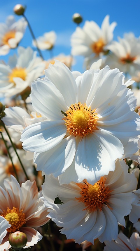 Beautiful White Calm Flower Aesthetics (334)