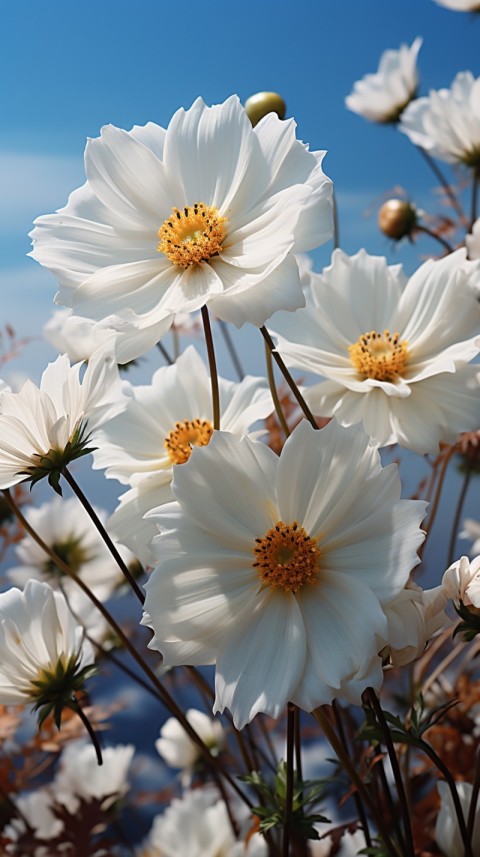 Beautiful White Calm Flower Aesthetics (332)