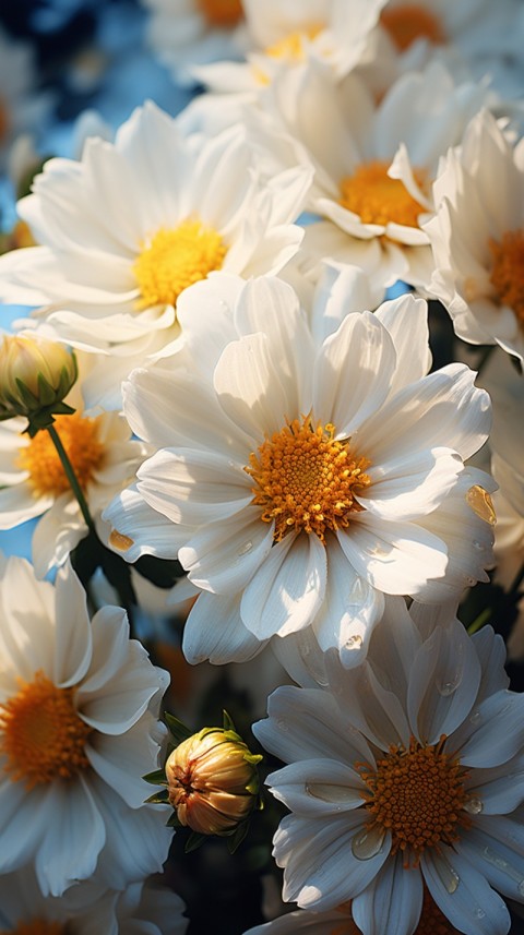Beautiful White Calm Flower Aesthetics (329)