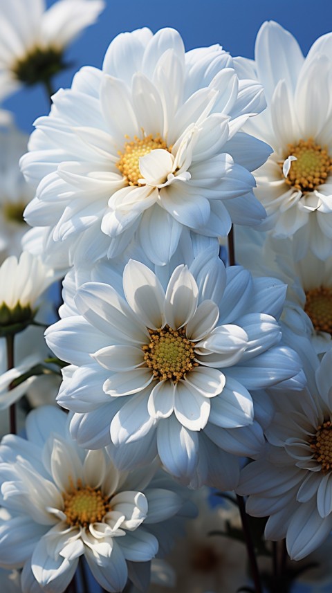 Beautiful White Calm Flower Aesthetics (321)