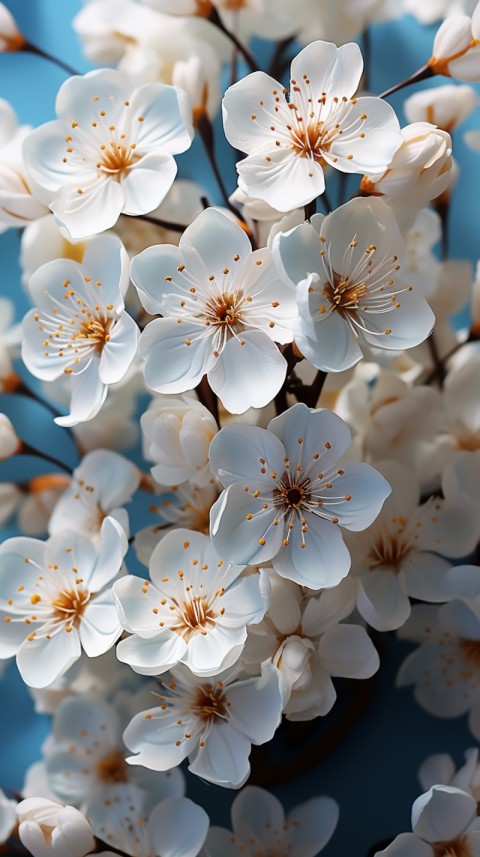 Beautiful White Calm Flower Aesthetics (381)