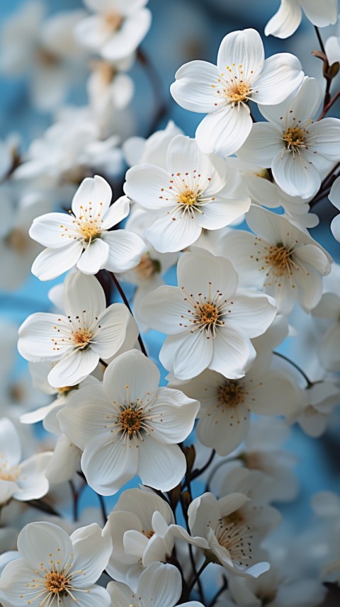 Beautiful White Calm Flower Aesthetics (369)