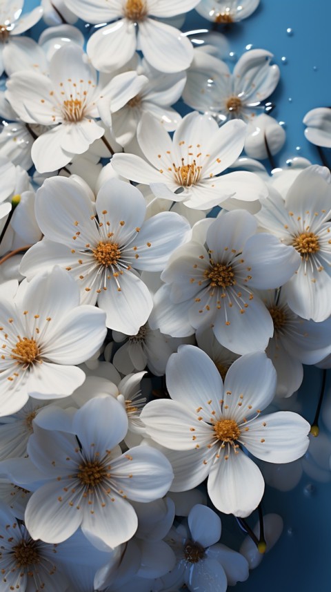 Beautiful White Calm Flower Aesthetics (385)