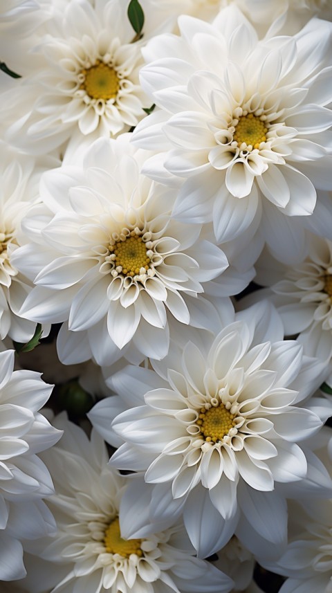 Beautiful White Calm Flower Aesthetics (365)