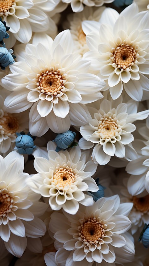 Beautiful White Calm Flower Aesthetics (366)