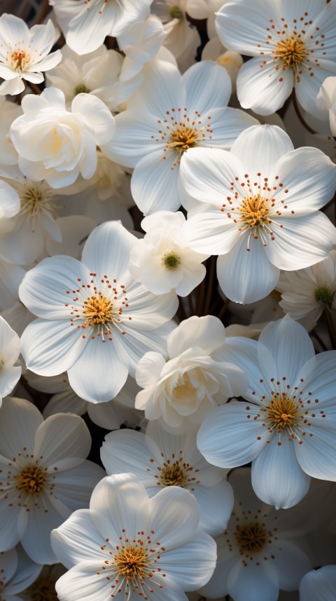 Beautiful White Calm Flower Aesthetics (392)