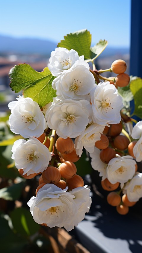 Beautiful White Calm Flower Aesthetics (447)