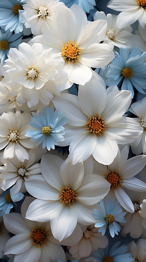 Beautiful White Calm Flower Aesthetics (405)